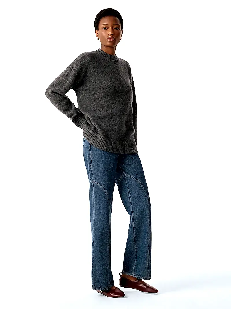 Clementine Jumper in Charcoal