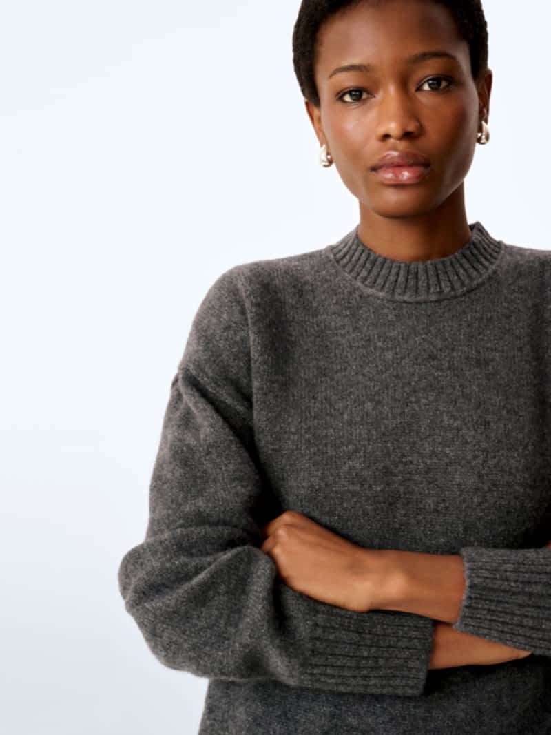 Clementine Jumper in Charcoal