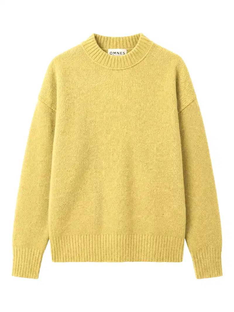 Clementine Jumper in Chartreuse