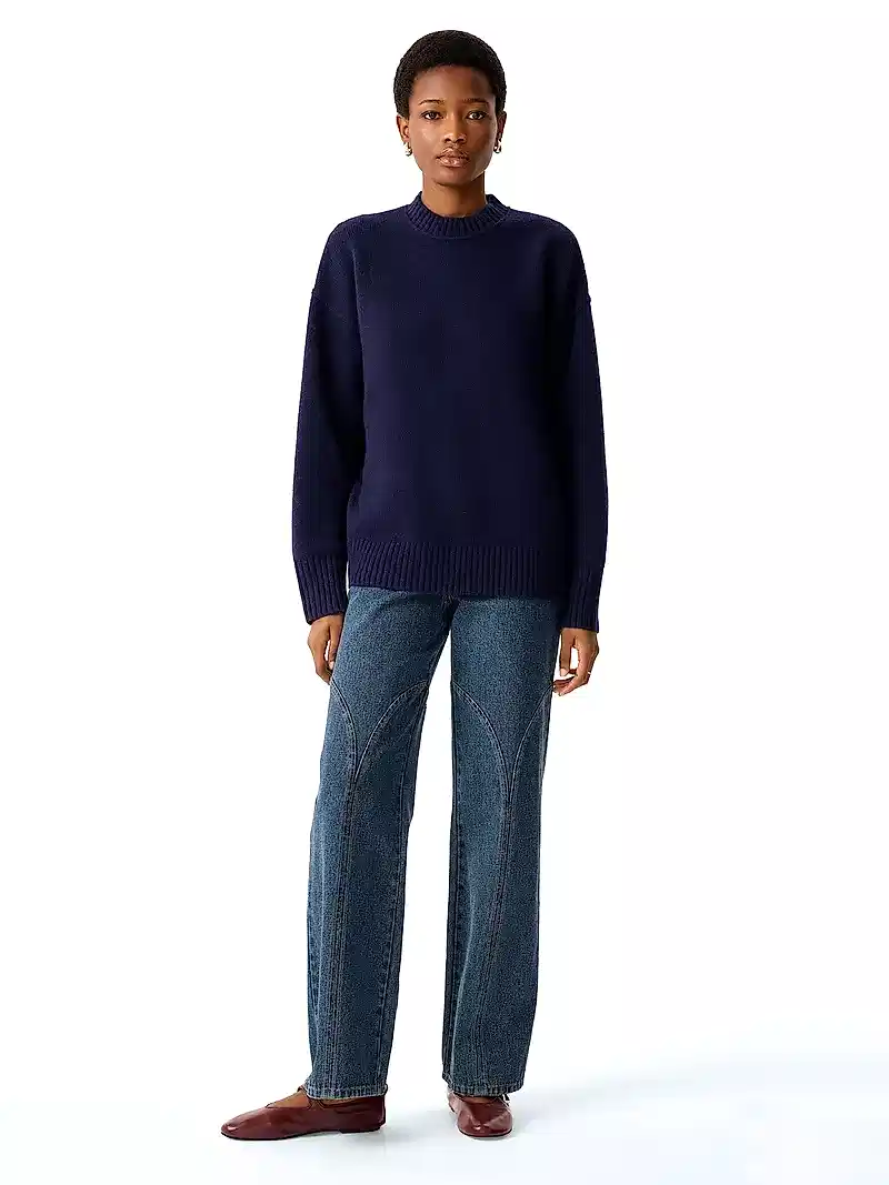 Clementine Jumper in Navy