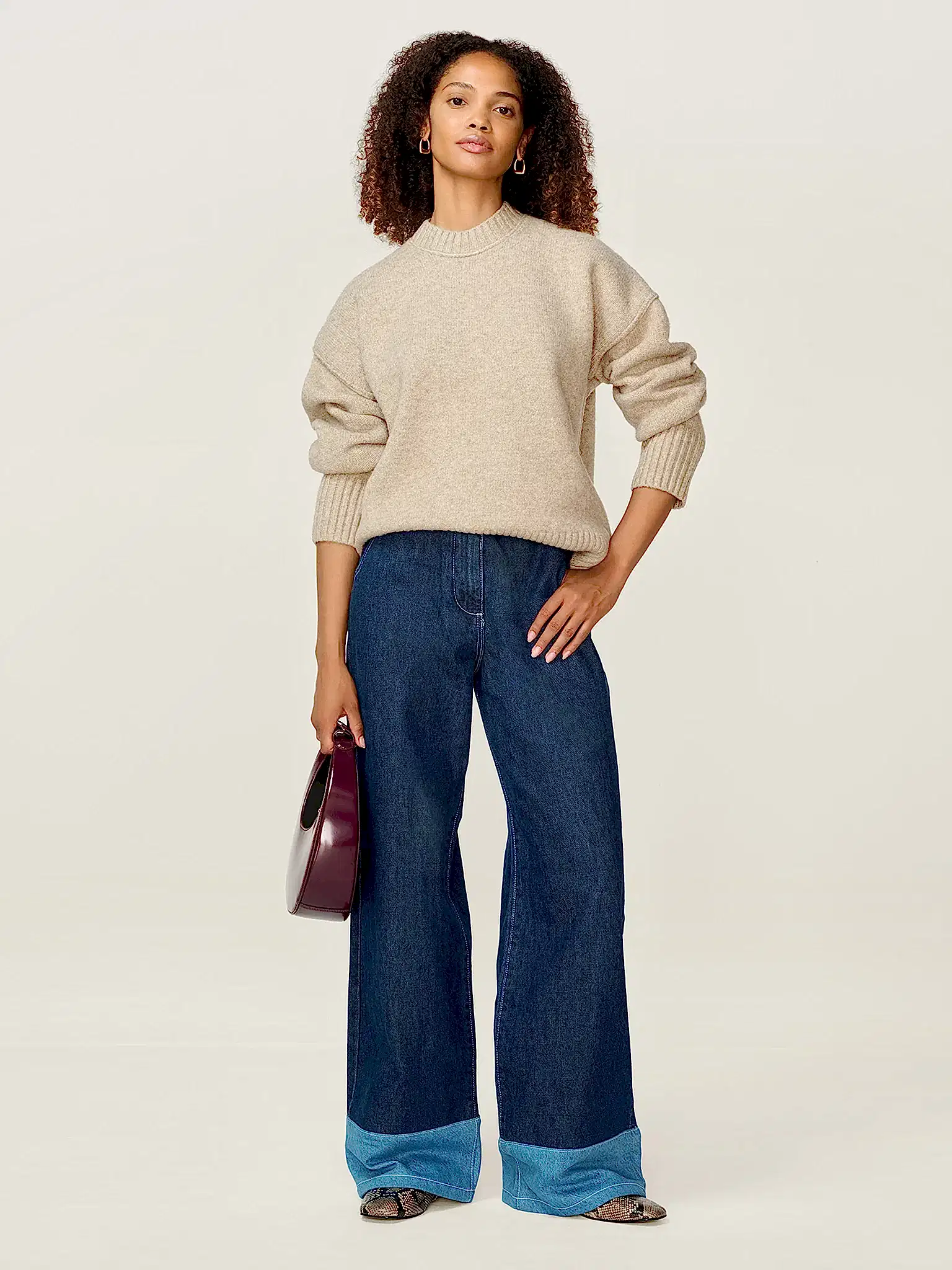Omnes Clementine Jumper in Oatmeal
