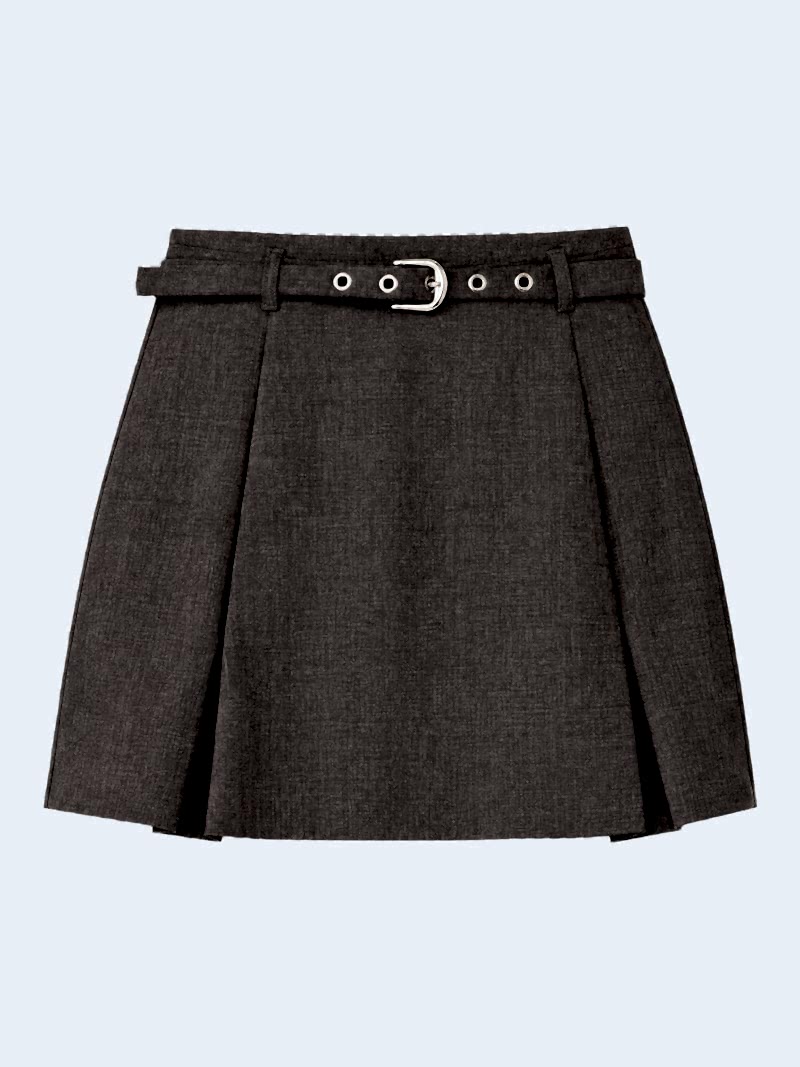 Deeley Skirt in Grey
