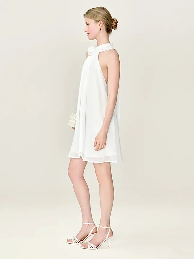 Demi Dress in Ivory