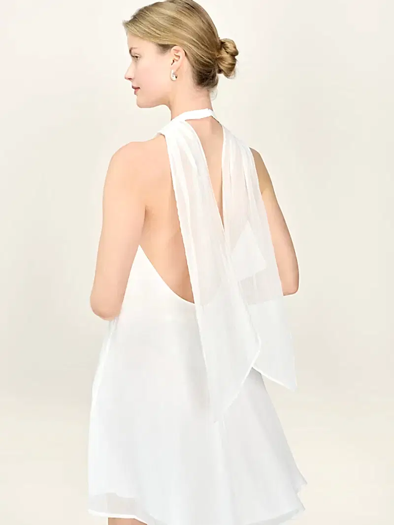 Demi Dress in Ivory