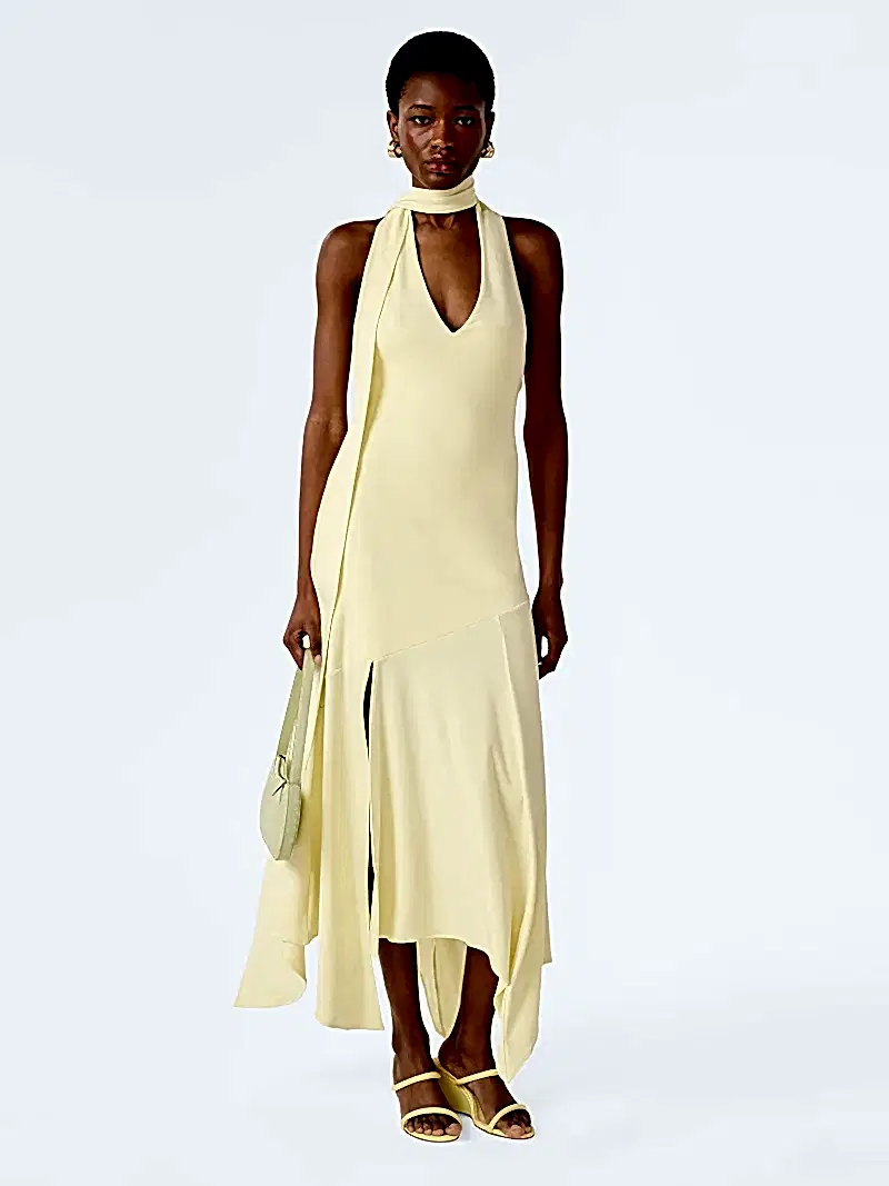 Divina Dress in Yellow