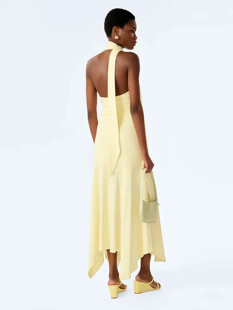 Divina Dress in Yellow