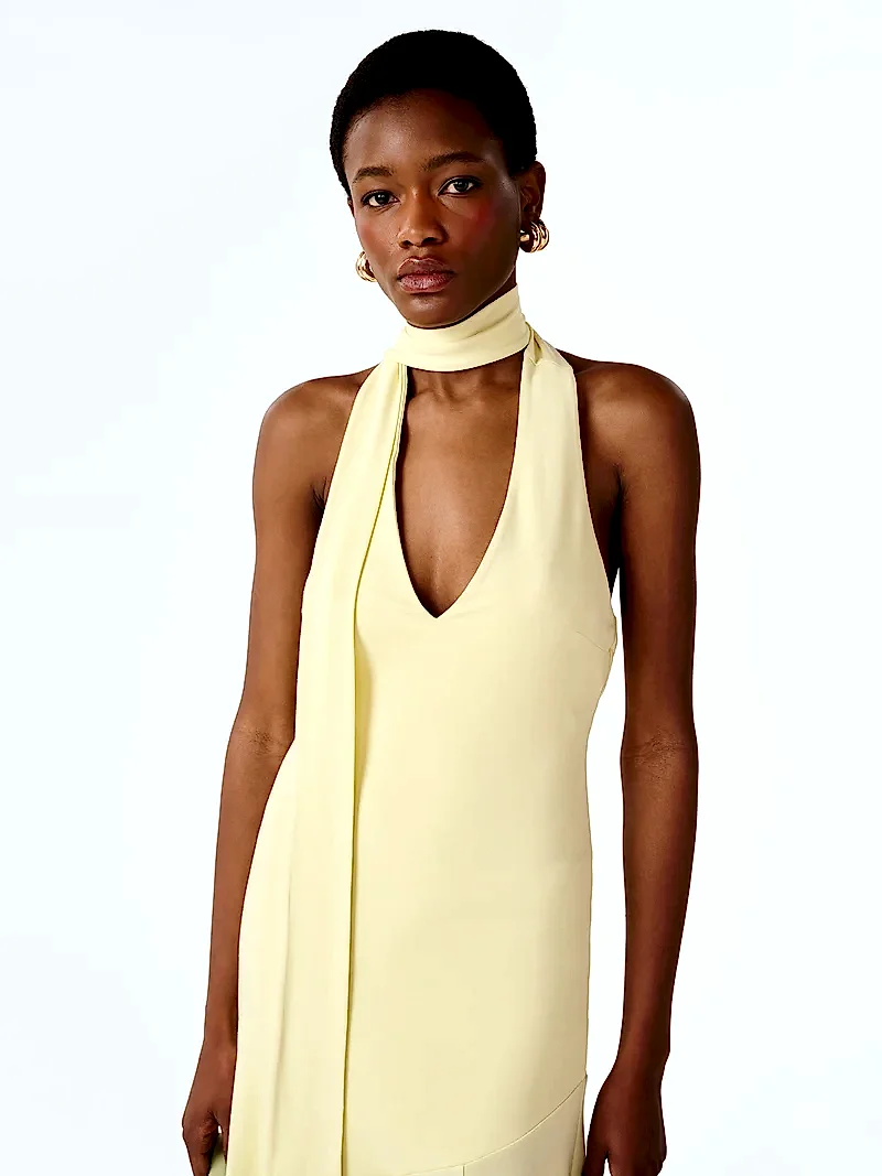 Divina Dress in Yellow