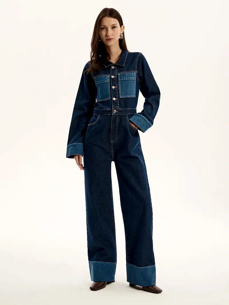 Diya Jumpsuit in Indigo
