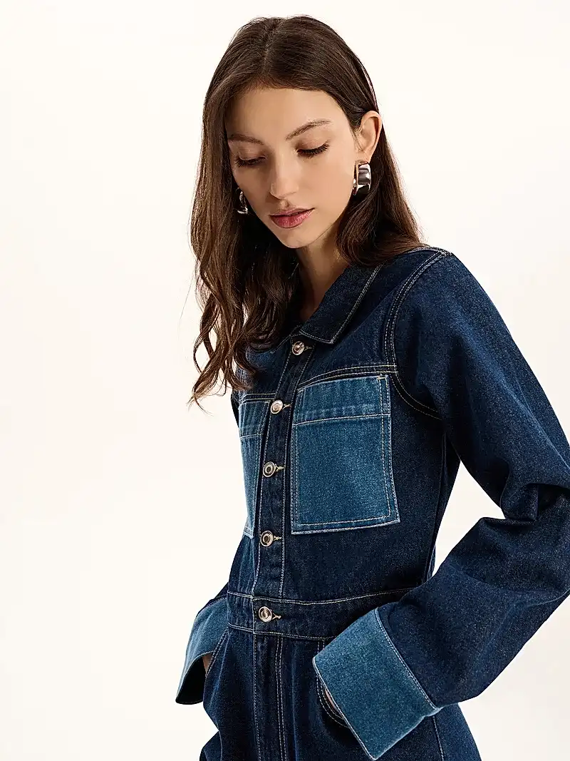 Diya Jumpsuit in Indigo
