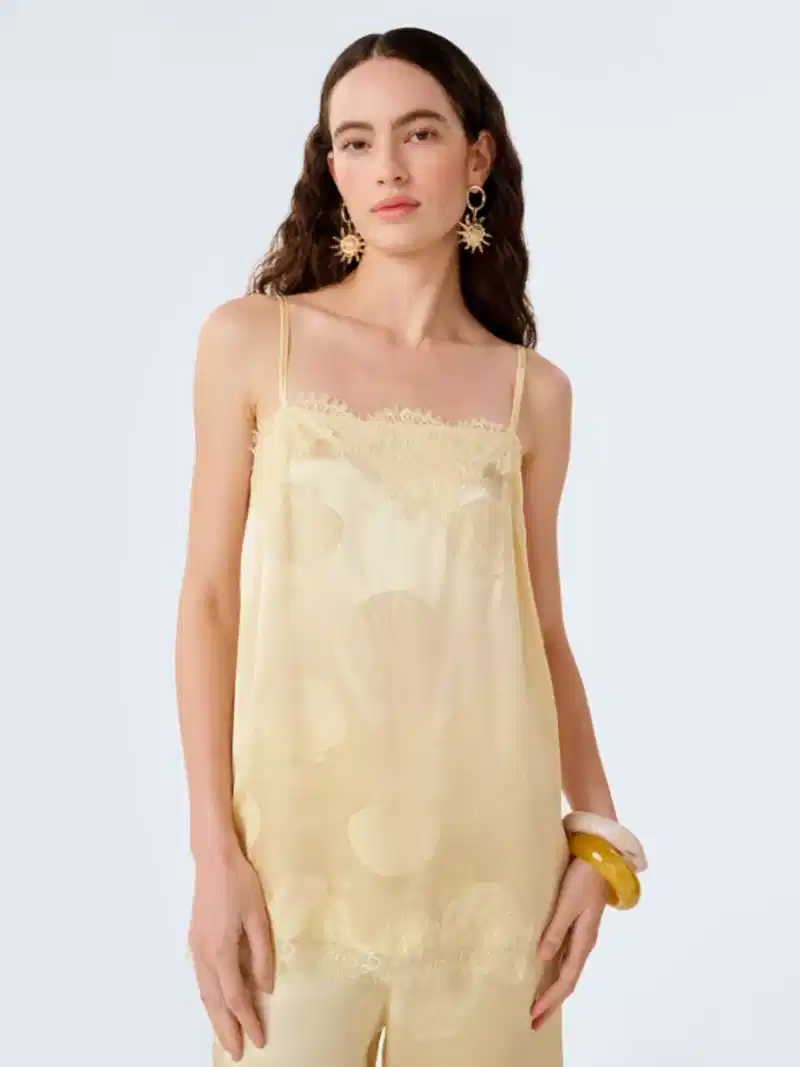 Estela Top in Double Cream