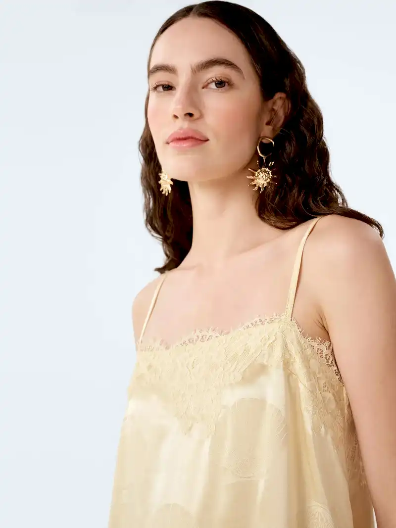 Estela Top in Double Cream