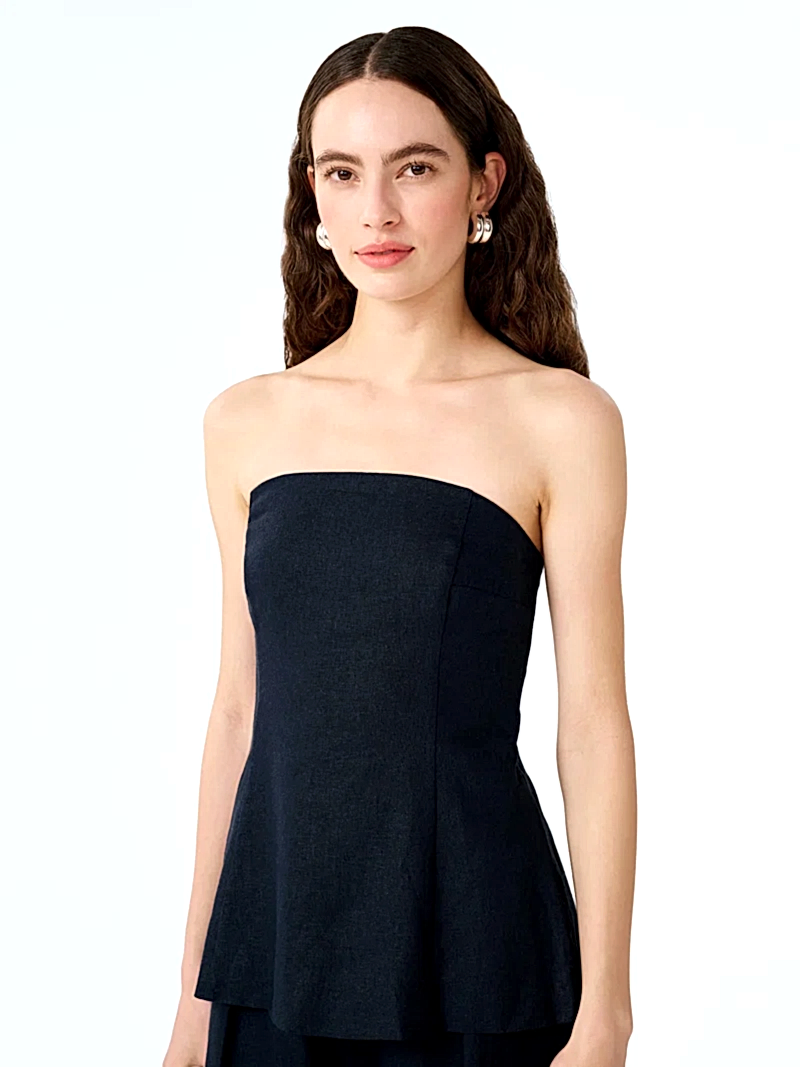 Etta Top in Navy