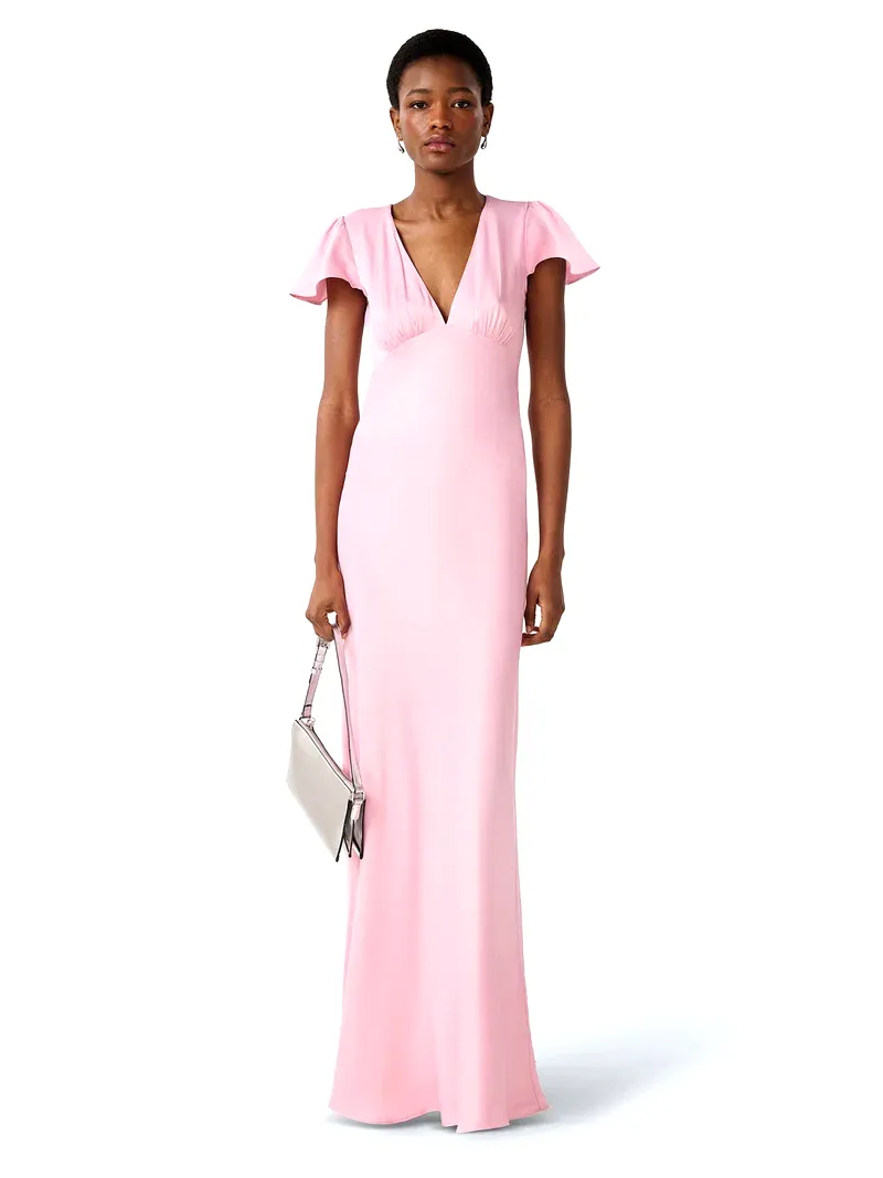 Fai Dress in Bleached Mauve