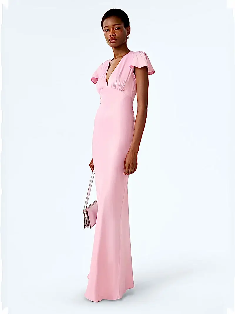 Fai Dress in Bleached Mauve