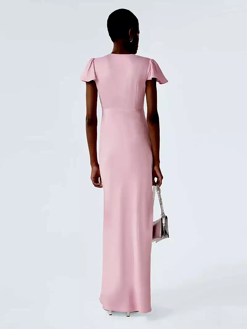 Fai Dress in Bleached Mauve