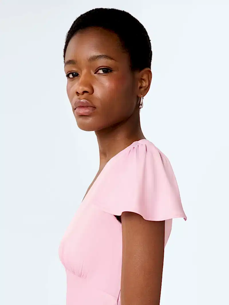Fai Dress in Bleached Mauve