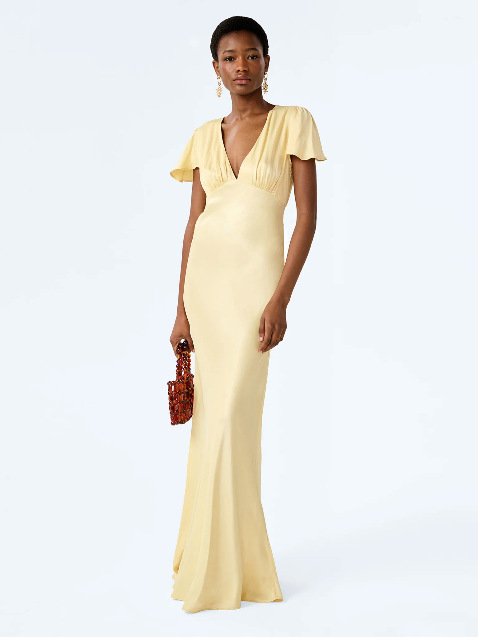 Fai Dress in Double Cream
