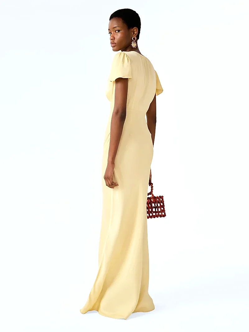 Fai Dress in Double Cream
