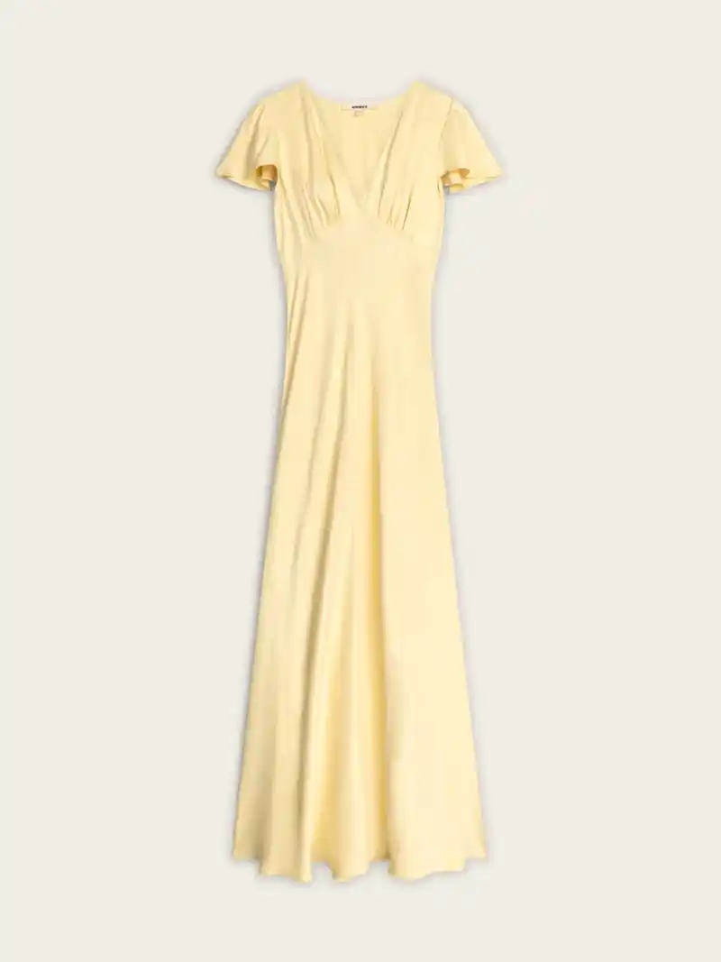 Fai Dress in Double Cream
