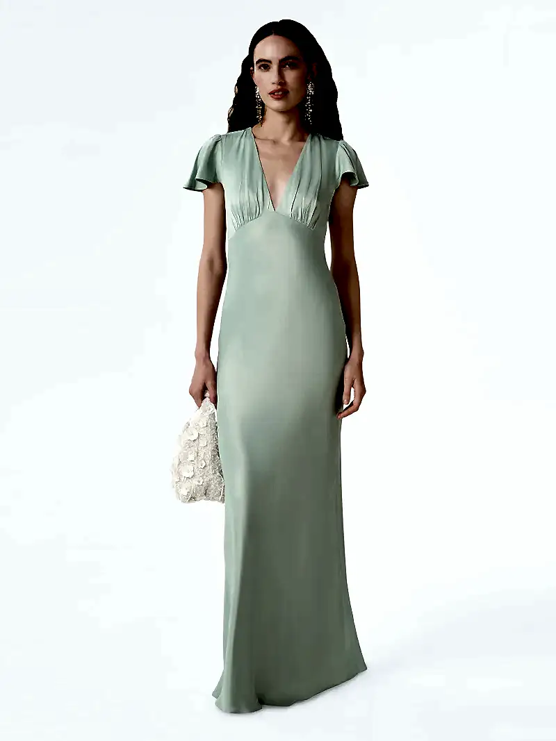 Fai Dress in Sage