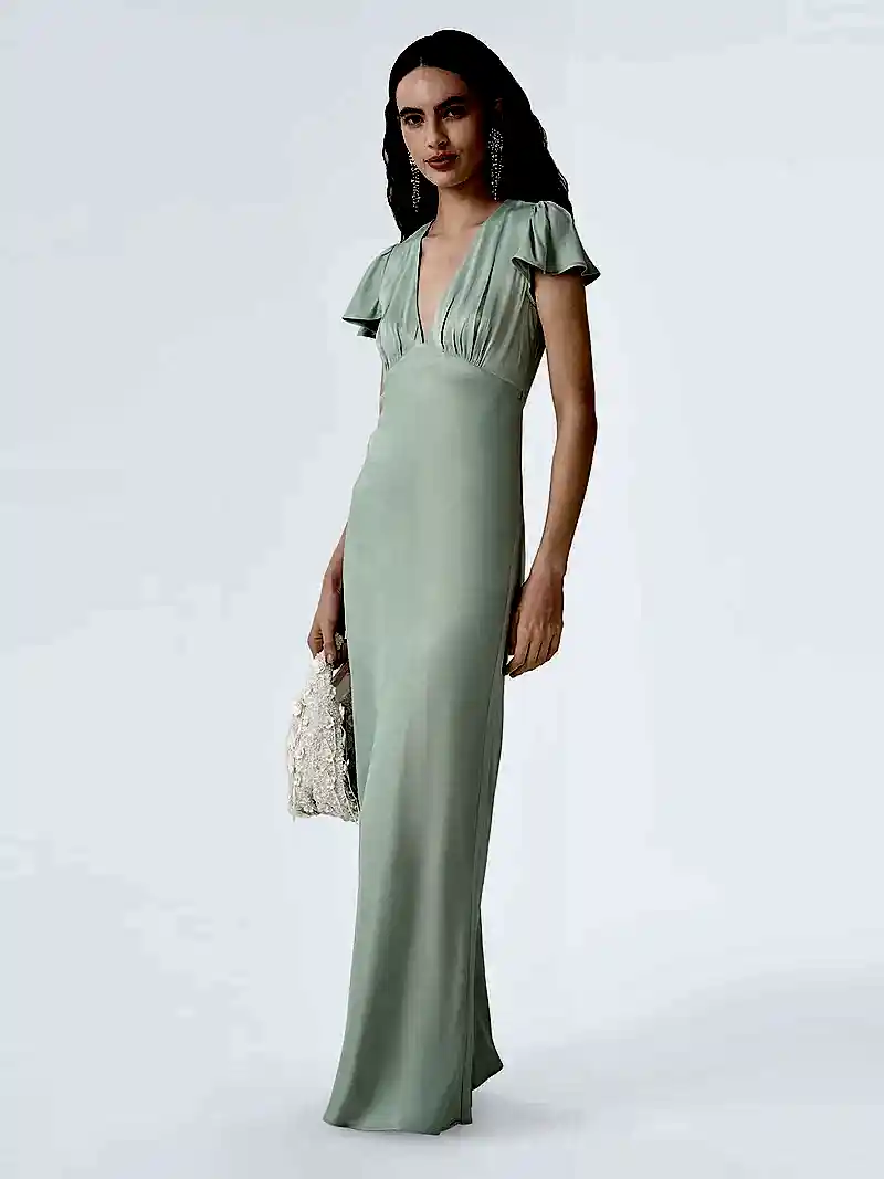 Fai Dress in Sage