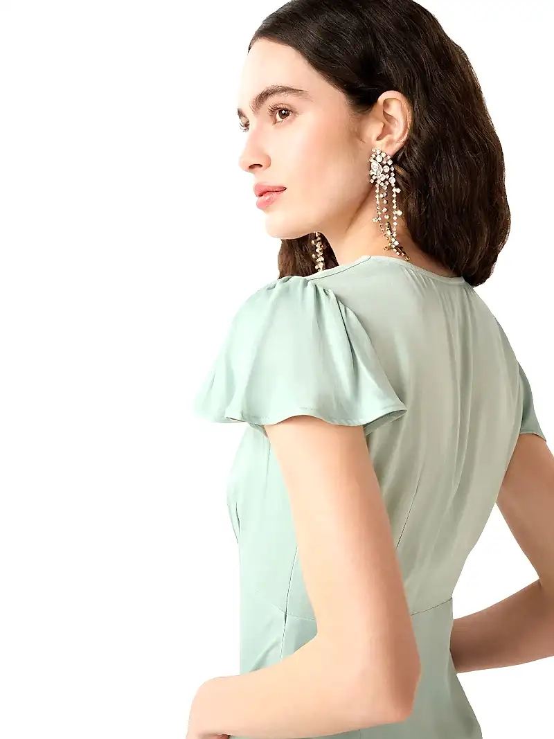 Fai Dress in Sage