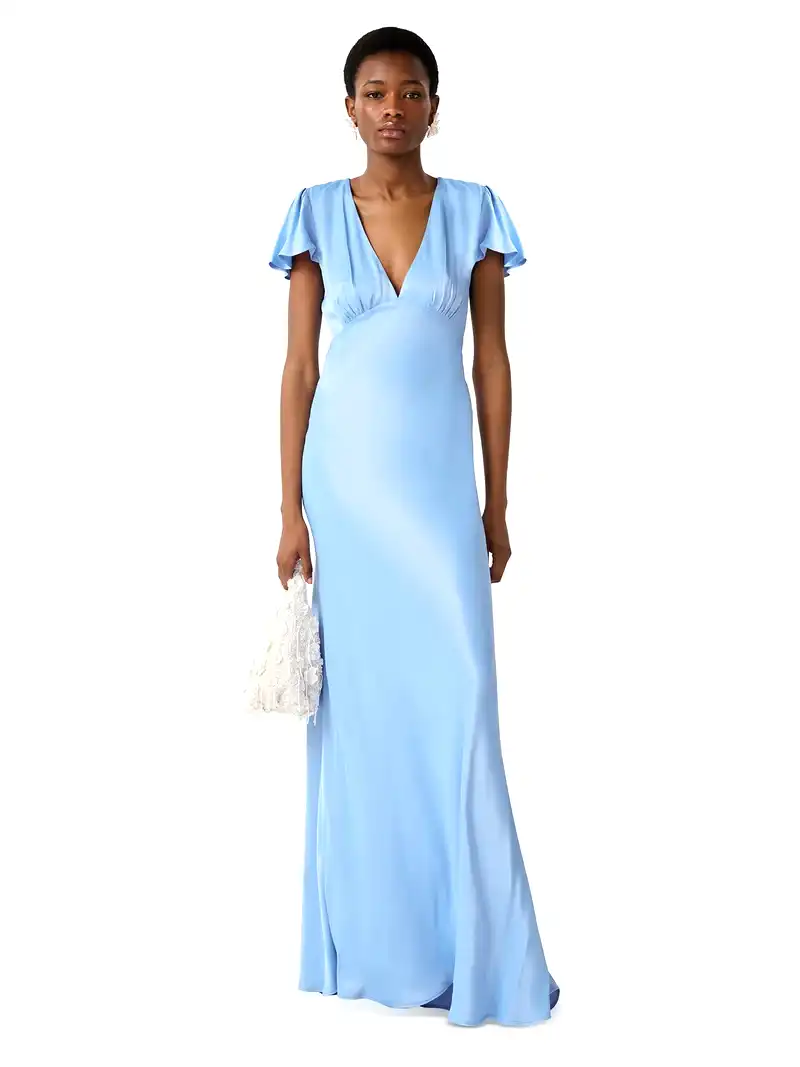 Fai Dress in Vista Blue