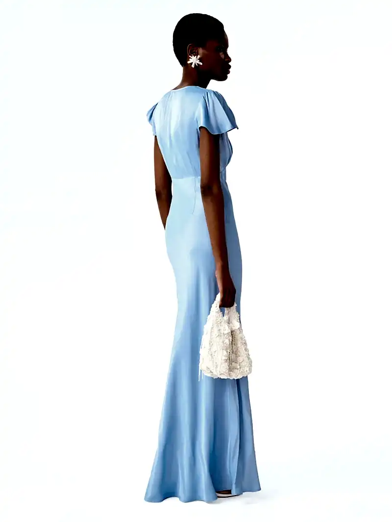 Fai Dress in Vista Blue