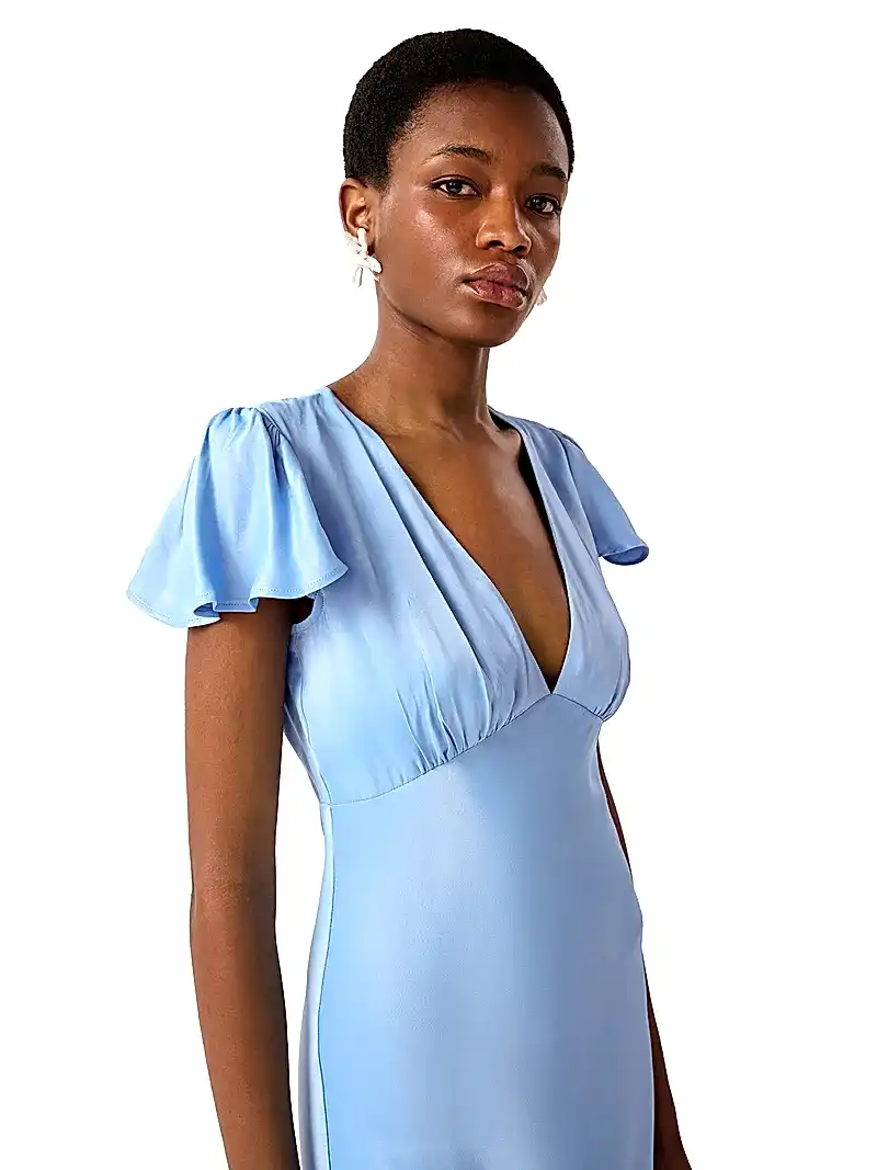 Fai Dress in Vista Blue