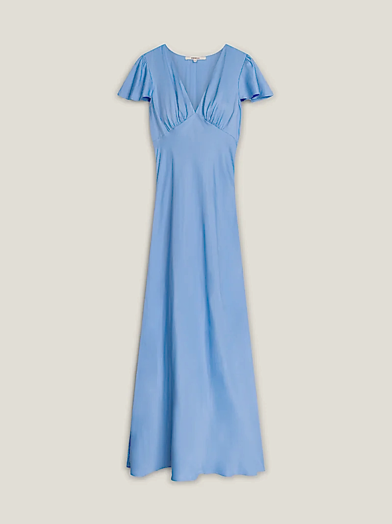 Fai Dress in Vista Blue