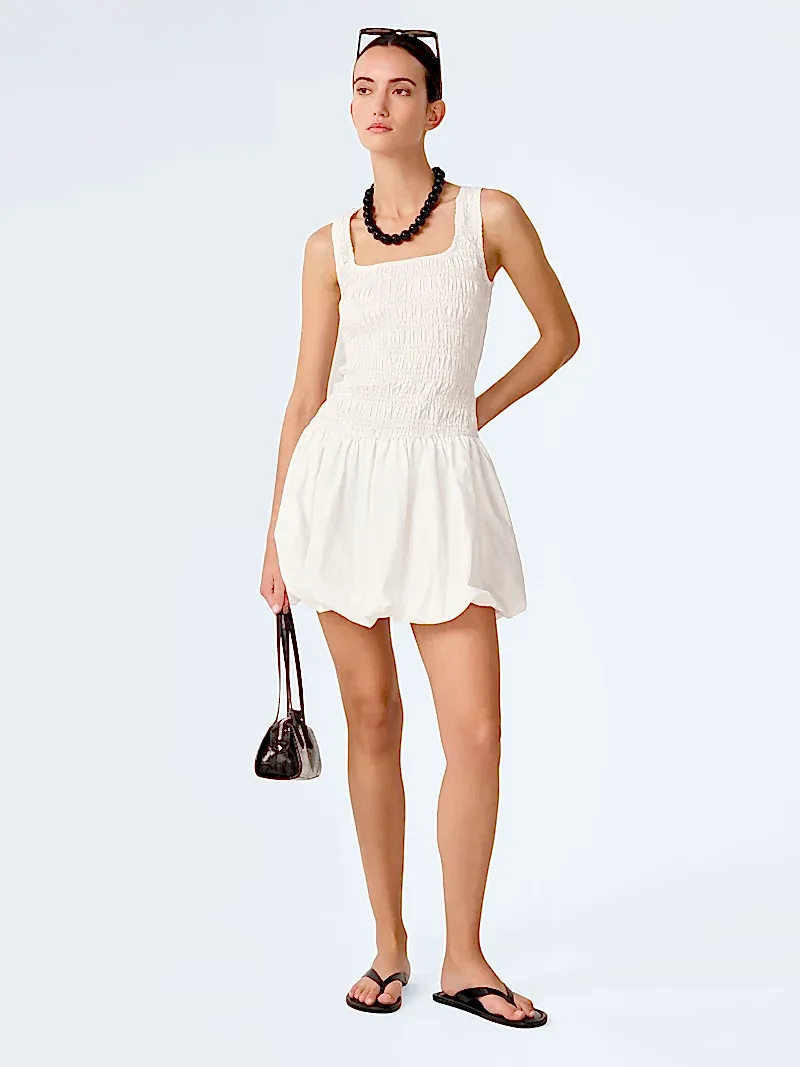 Fernanda Dress in White