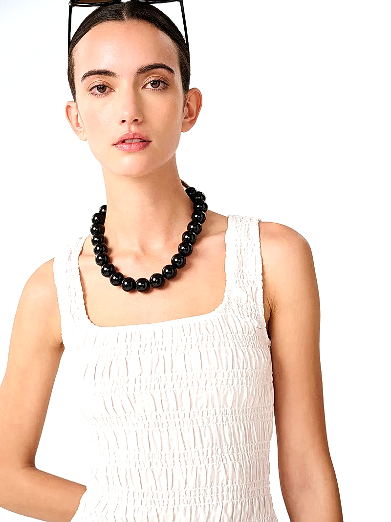 Fernanda Dress in White