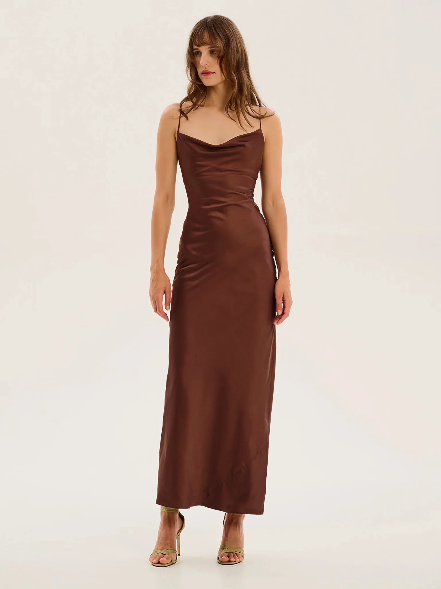 Ginny Dress in Chocolate
