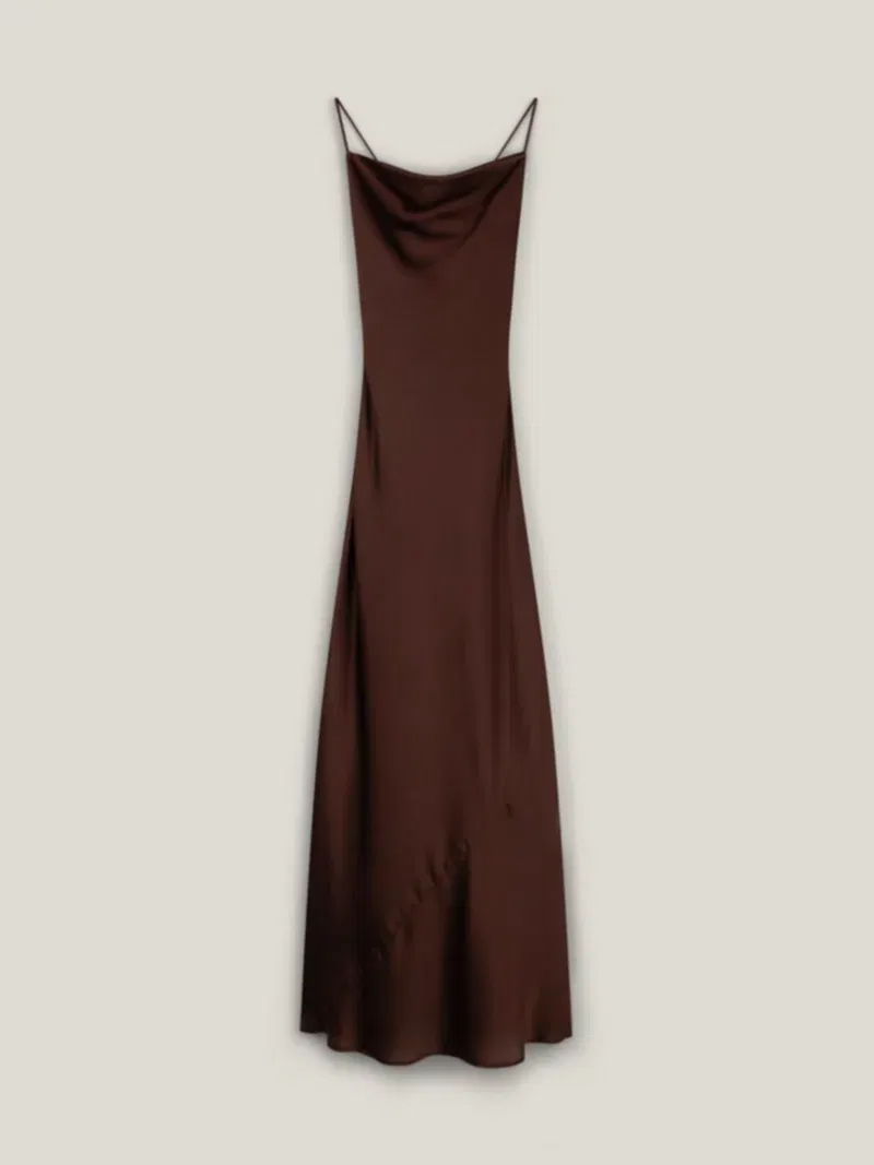 Ginny Dress in Chocolate