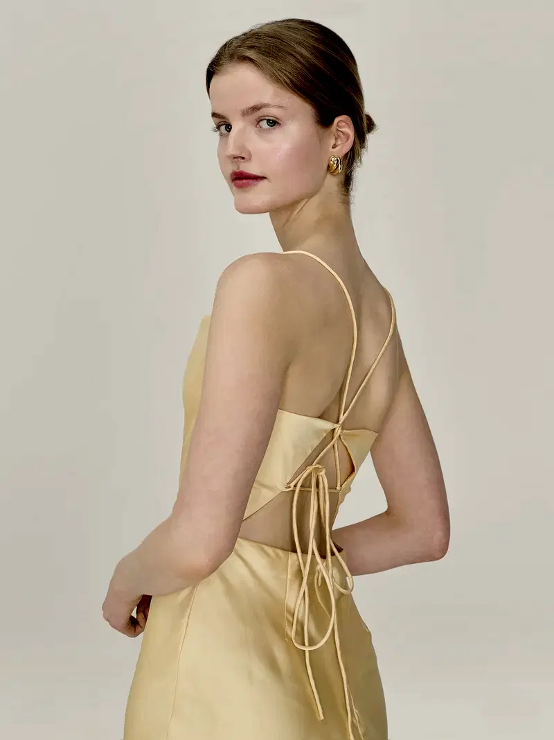 Ginny Dress in Double Cream