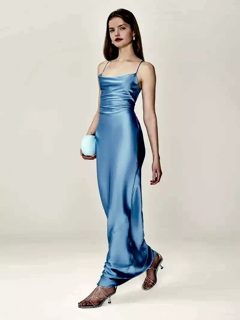 Ginny Dress in Vista Blue