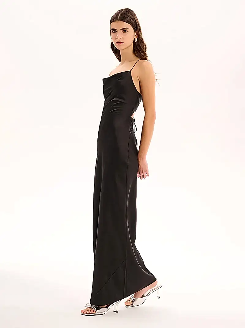 Ginny Maxi Dress in Black