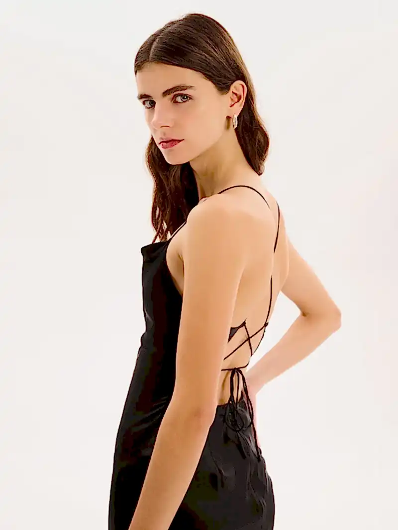 Ginny Maxi Dress in Black