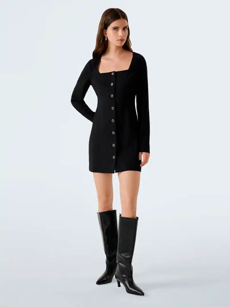Harlow Dress in Black