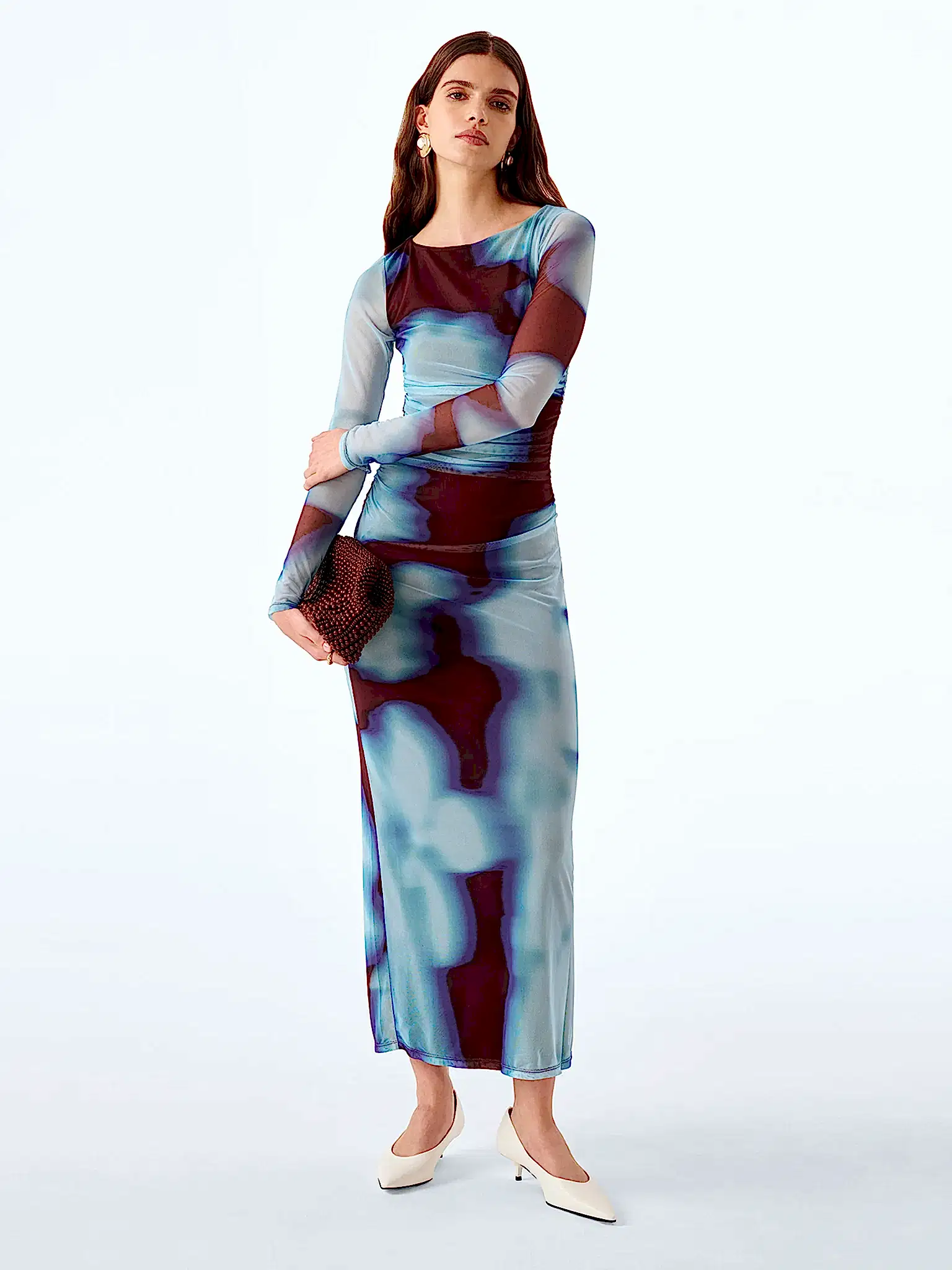 Hollis Dress in Wall Paper Floral