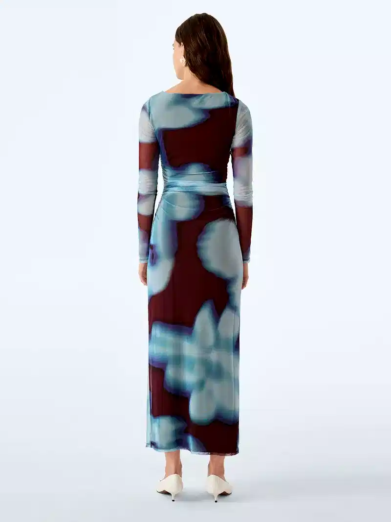 Hollis Dress in Wall Paper Floral