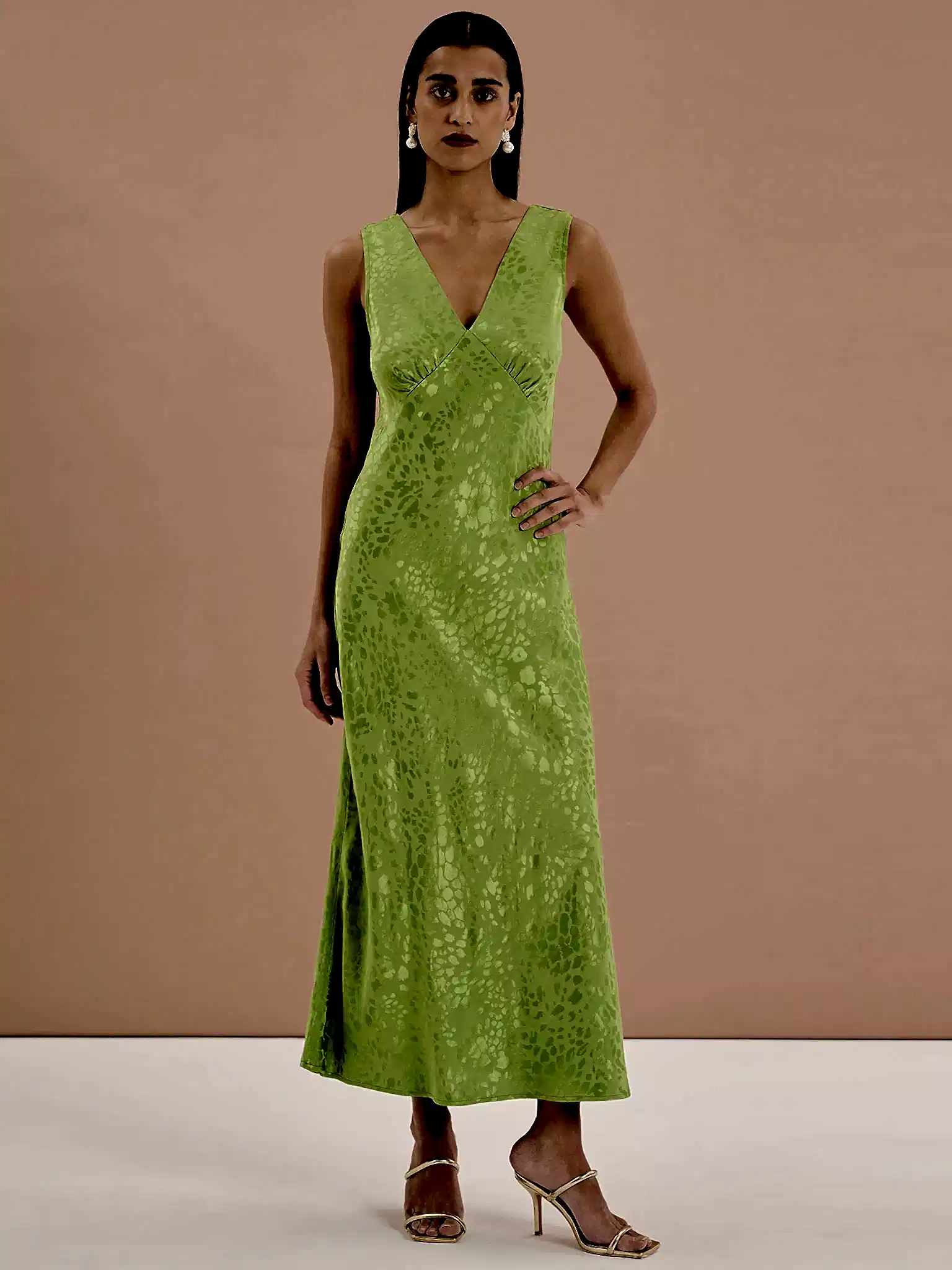 Iris Maxi Dress in Sage
