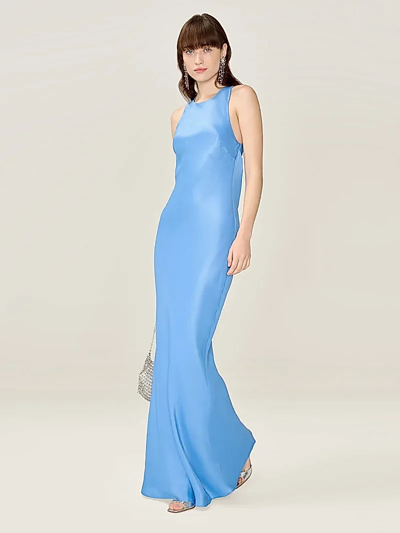 Jai Dress in Blue Bonnet