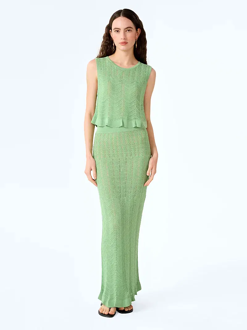 Jayde Top in Green