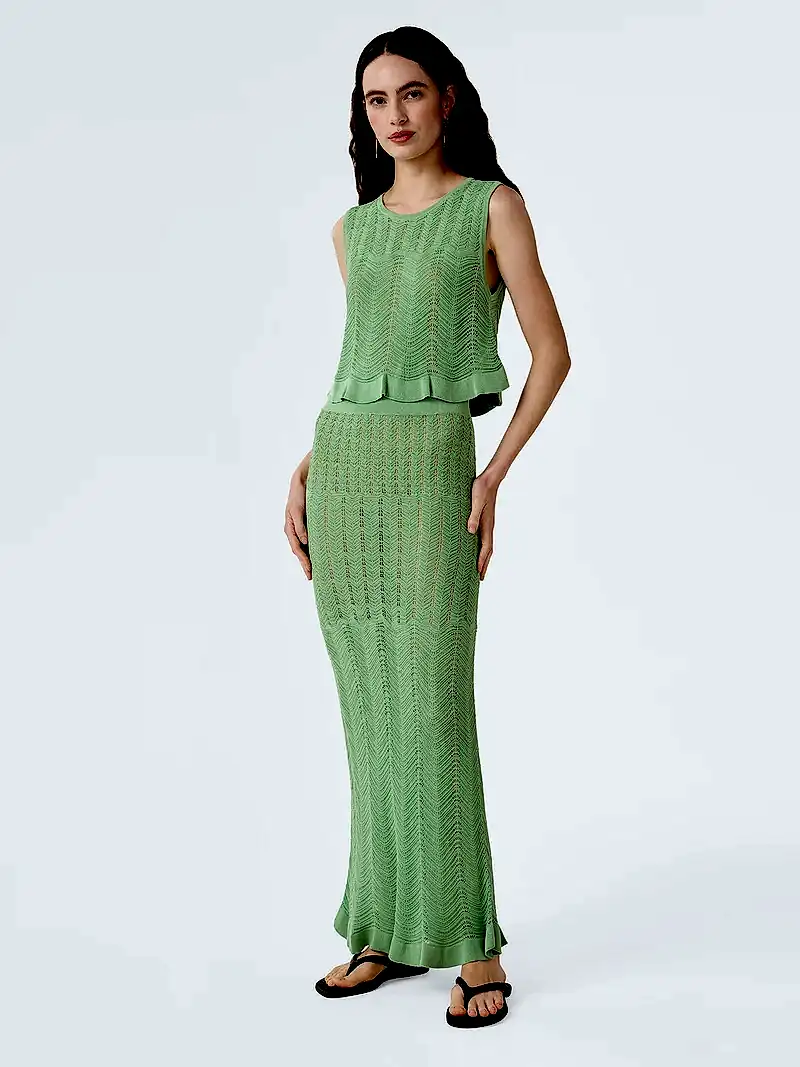 Jayde Top in Green