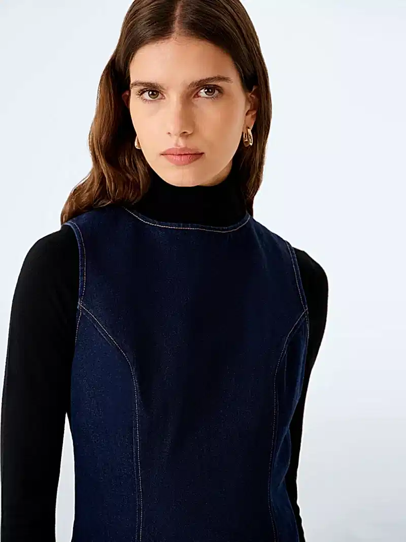 Jones Dress in Denim