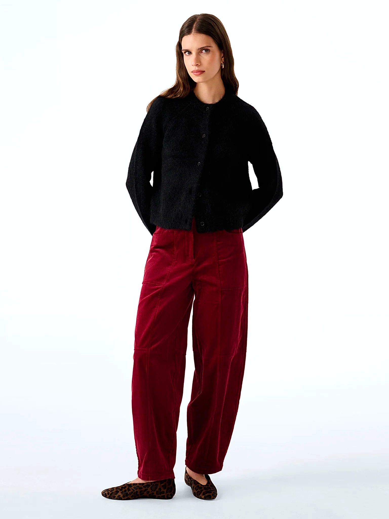 Kai Trousers in Wine
