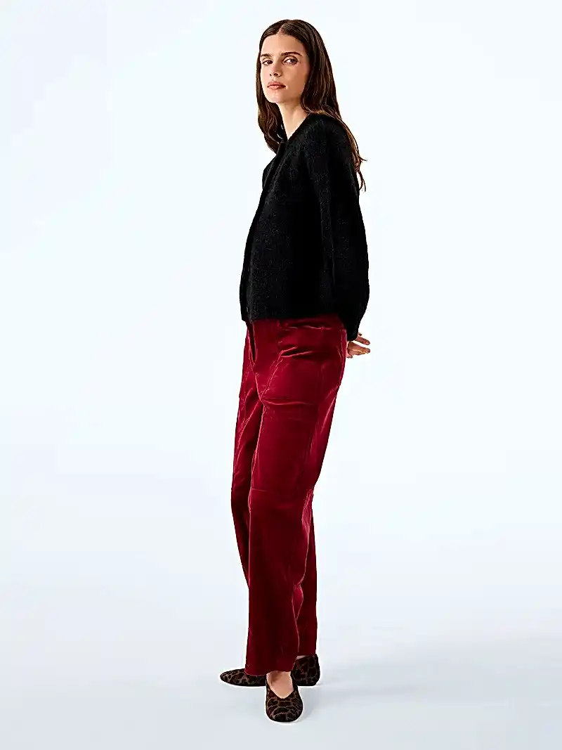 Kai Trousers in Wine