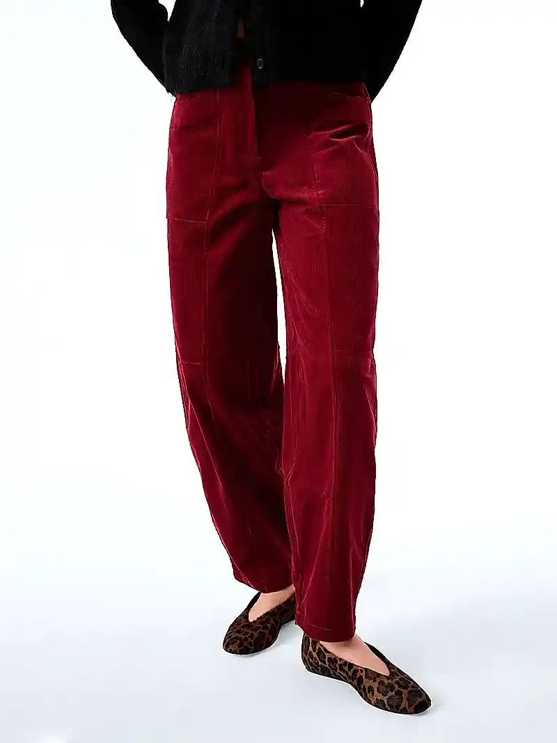 Kai Trousers in Wine