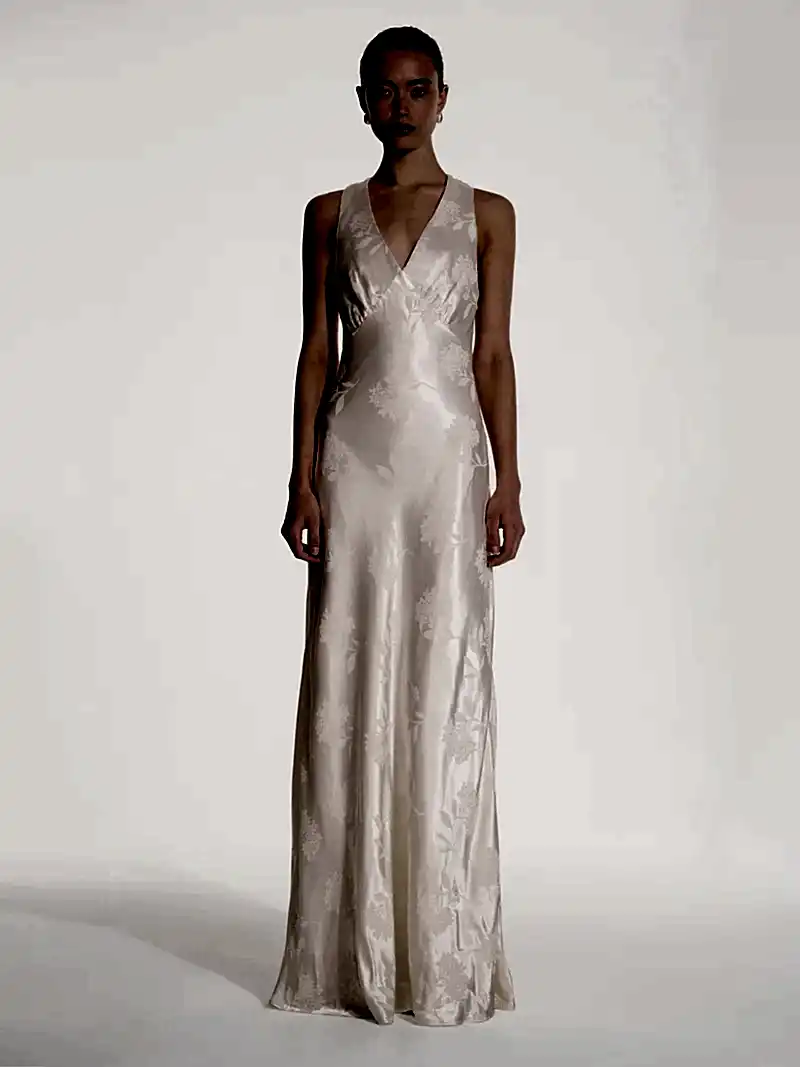 Kew Dress in Ivory